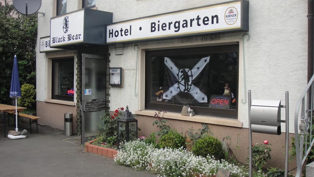 Black Bear Bikers Pub-Hotel Kempfeld Kültér fotó