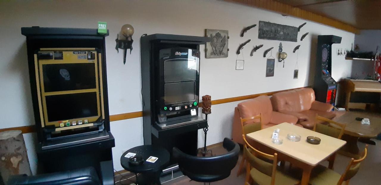 Black Bear Bikers Pub-Hotel Kempfeld Kültér fotó